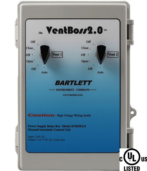 VentBoss 2.0™ Relay Box 24VDC Power Supply - Controls